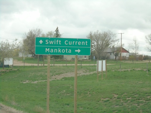 SK-4 North/SK-18 East Approaching SK-4/SK-18 Split