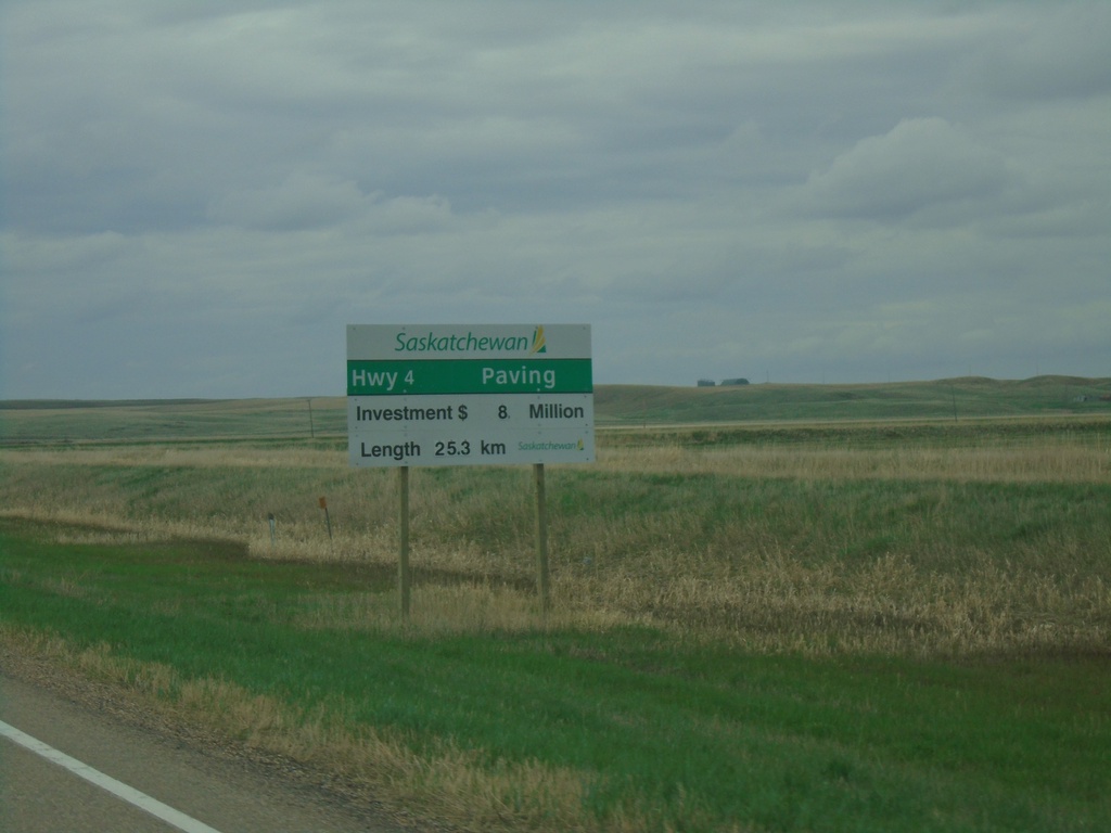 SK-4 South/SK-18 West - Road Construction