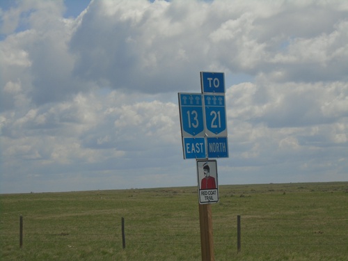 SK-13 East/SK-21 North - Red Coat Trail