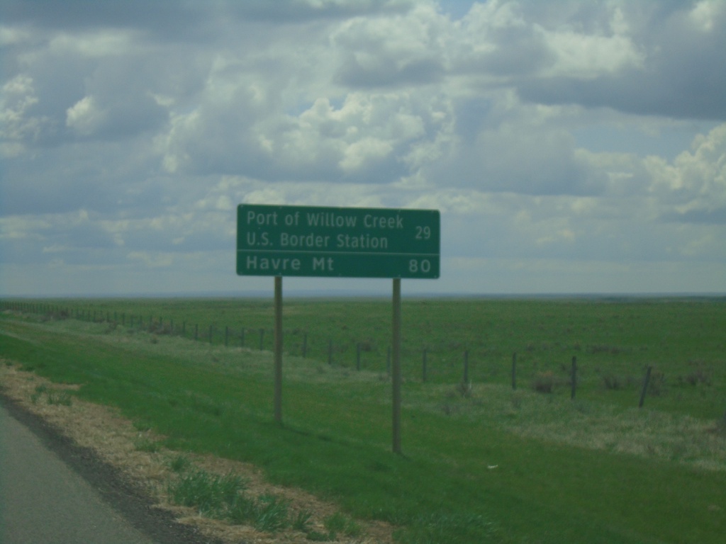 SK-21 South - Distance Marker