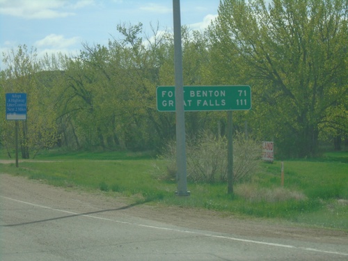 US-87 South - Distance Marker