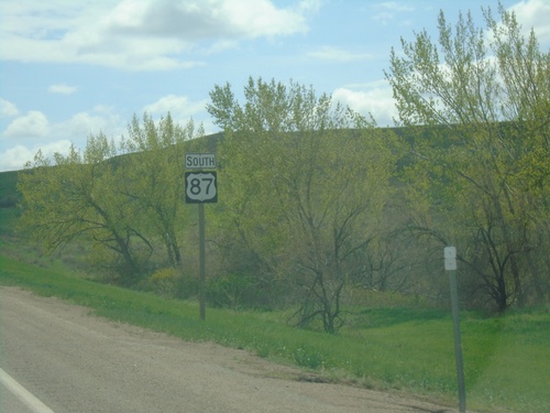 US-87 South - Hill County