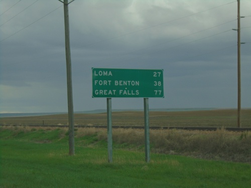 US-87 South - Distance Marker