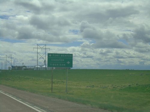 US-87 South at MT-80 and MTS-223