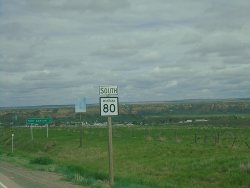 MT-80 South - Fort Benton