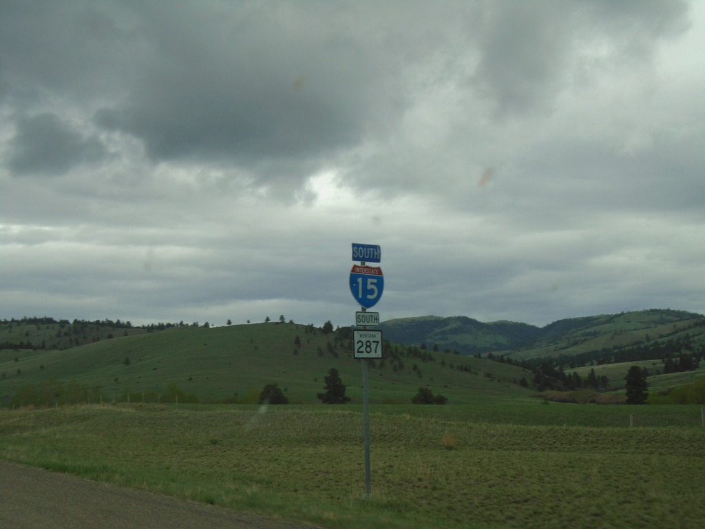 I-15 South/US-287 South - Lewis and Clark County