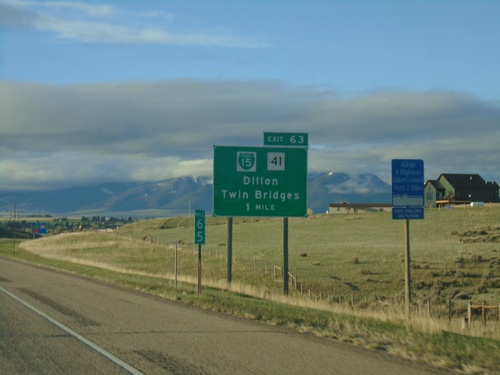 I-15 South - Exit 63