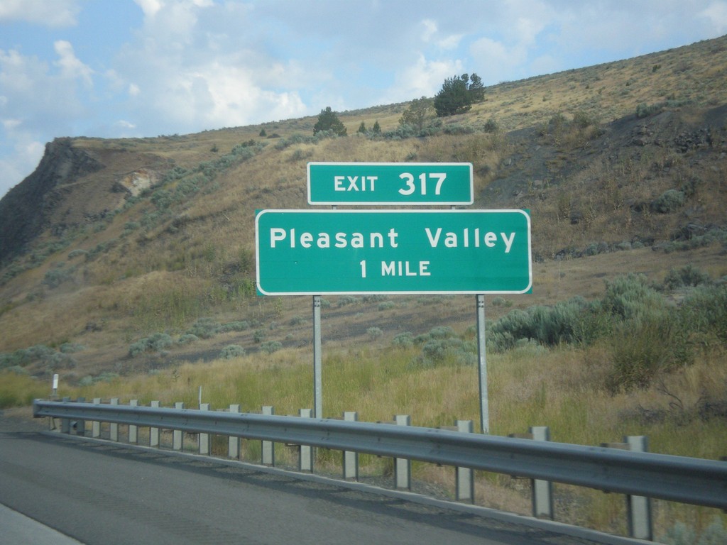 I-84 West - Exit 317