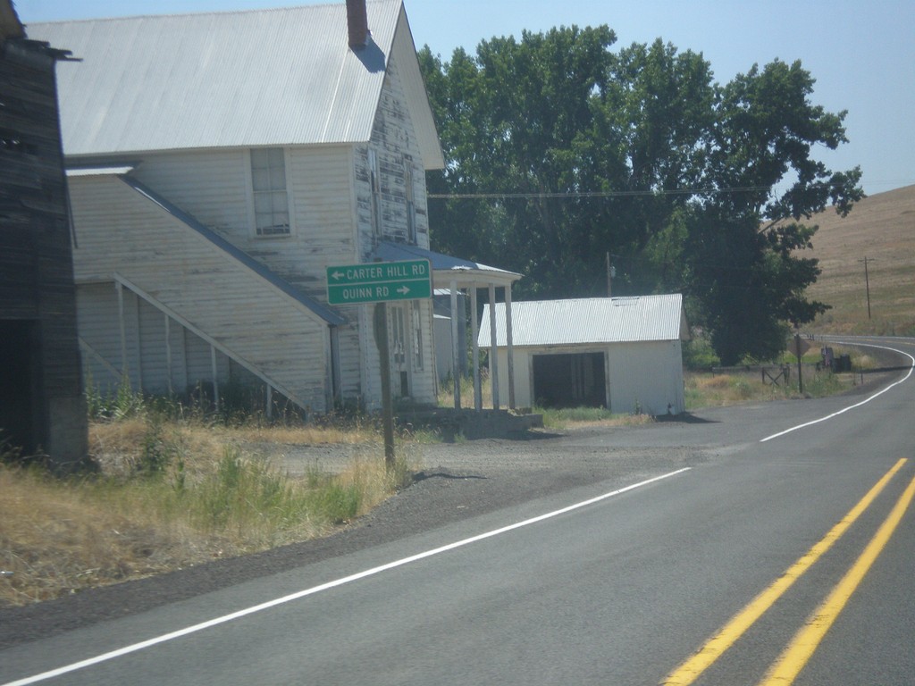 OR-19 South - Quinn Road/Carter Hill Road.