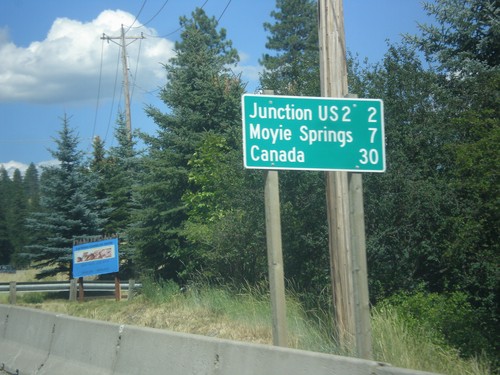 US-95 North/US-2 East - Distance Marker