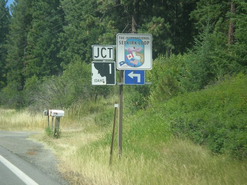 US-95 North Approaching ID-1