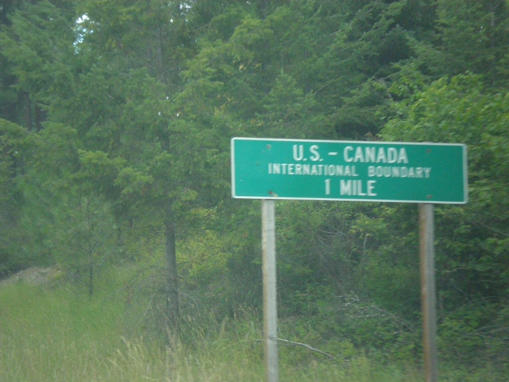 ID-1 North - US-Canada International Boundary