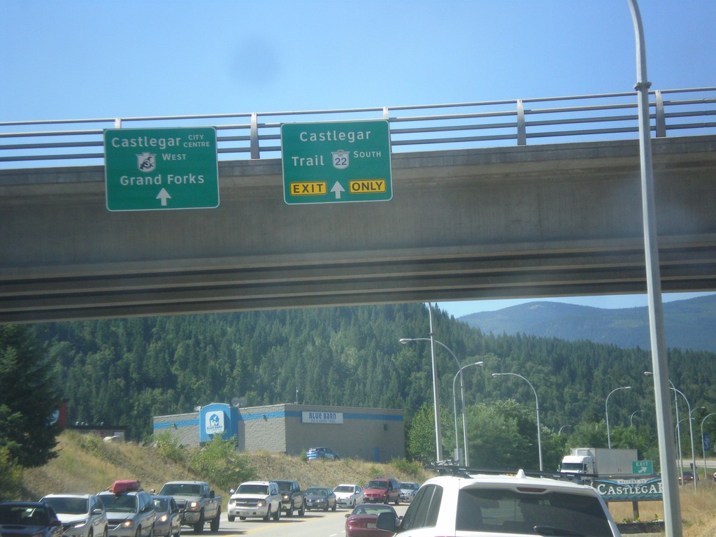 BC-3 West at BC-22 South - Castlegar