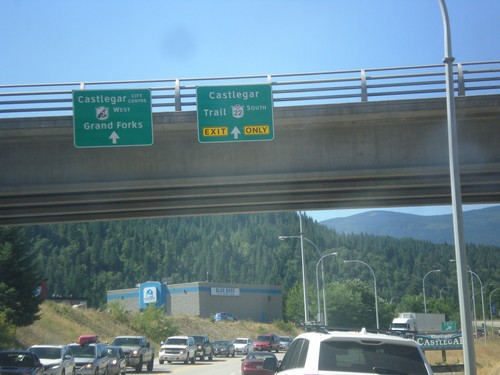 BC-3 West at BC-22 South - Castlegar