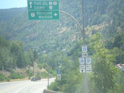 BC-22 South at BC-3B - Trail