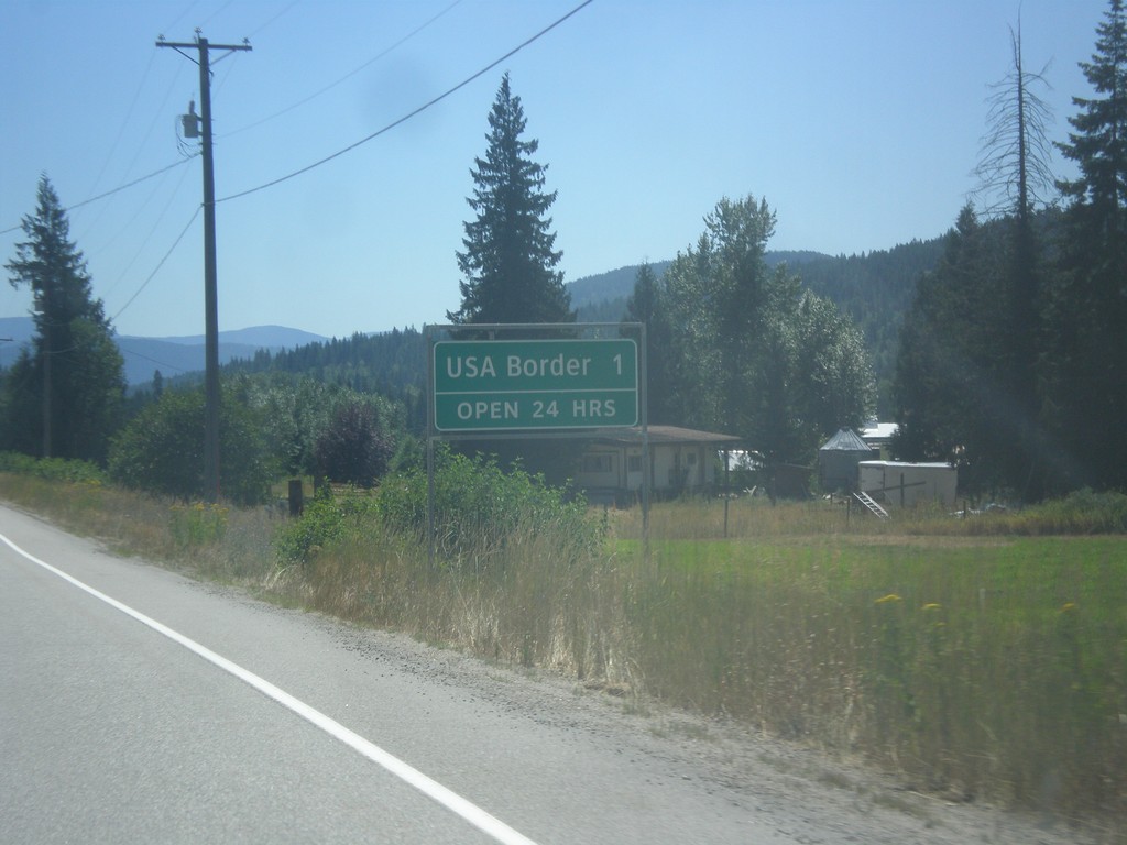 BC-22 South - Distance Marker