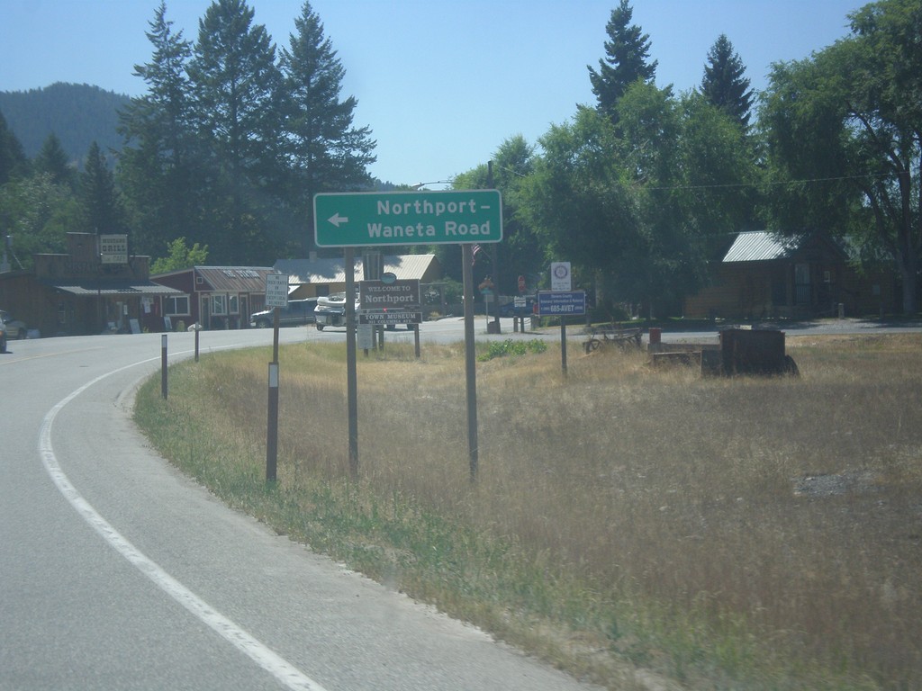 WA-25 South - Northport-Waneta Road