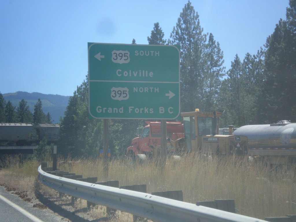 WA-25 South at US-395/WA-20