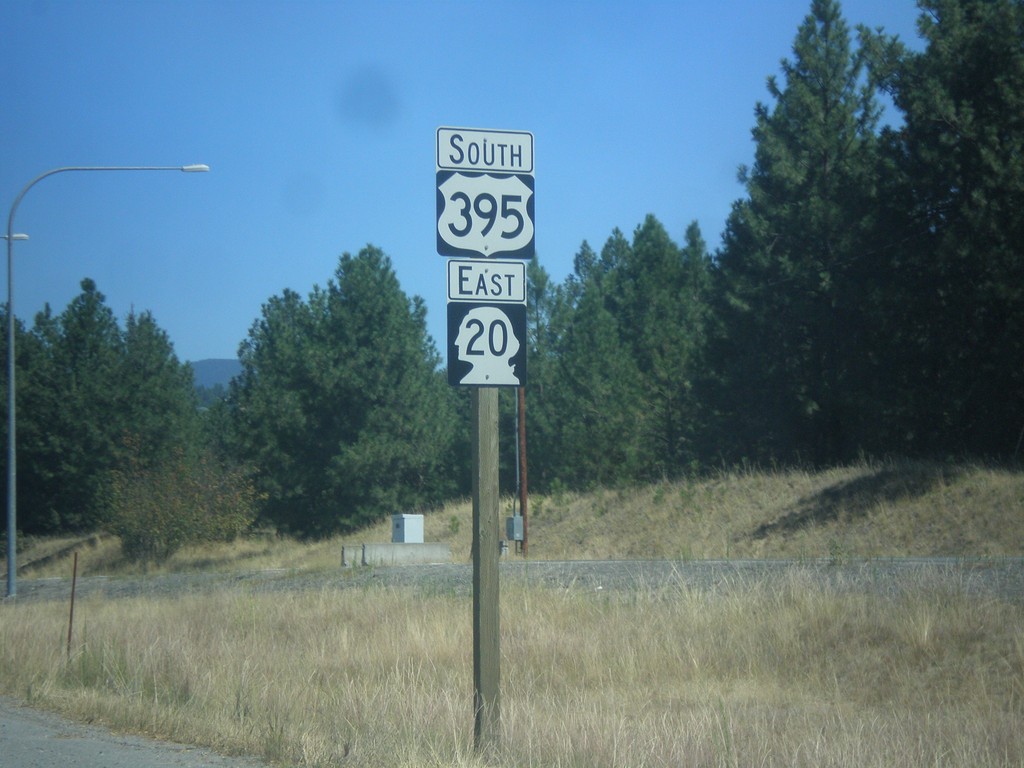 US-395 South/WA-20 East - Kettle Falls