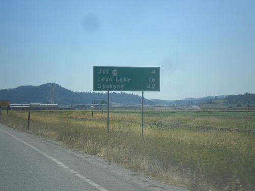 US-395 South - Distance Marker