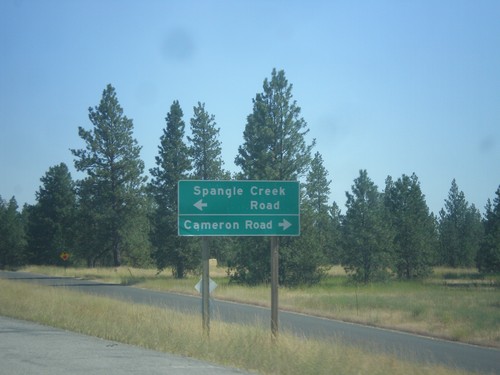 US-195 South - Spangle Creek Road/Cameron Road Jct.