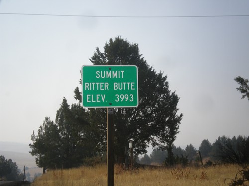 US-395 South - Ritter Butte Summit