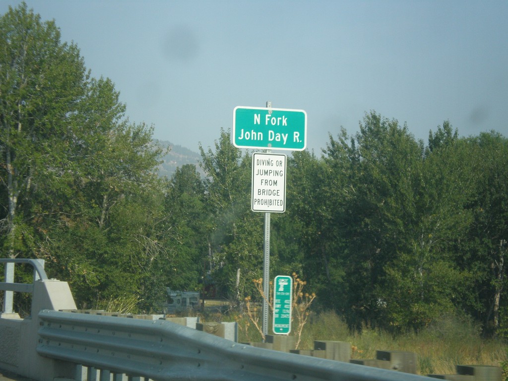 OR-402 West - North Fork John Day River