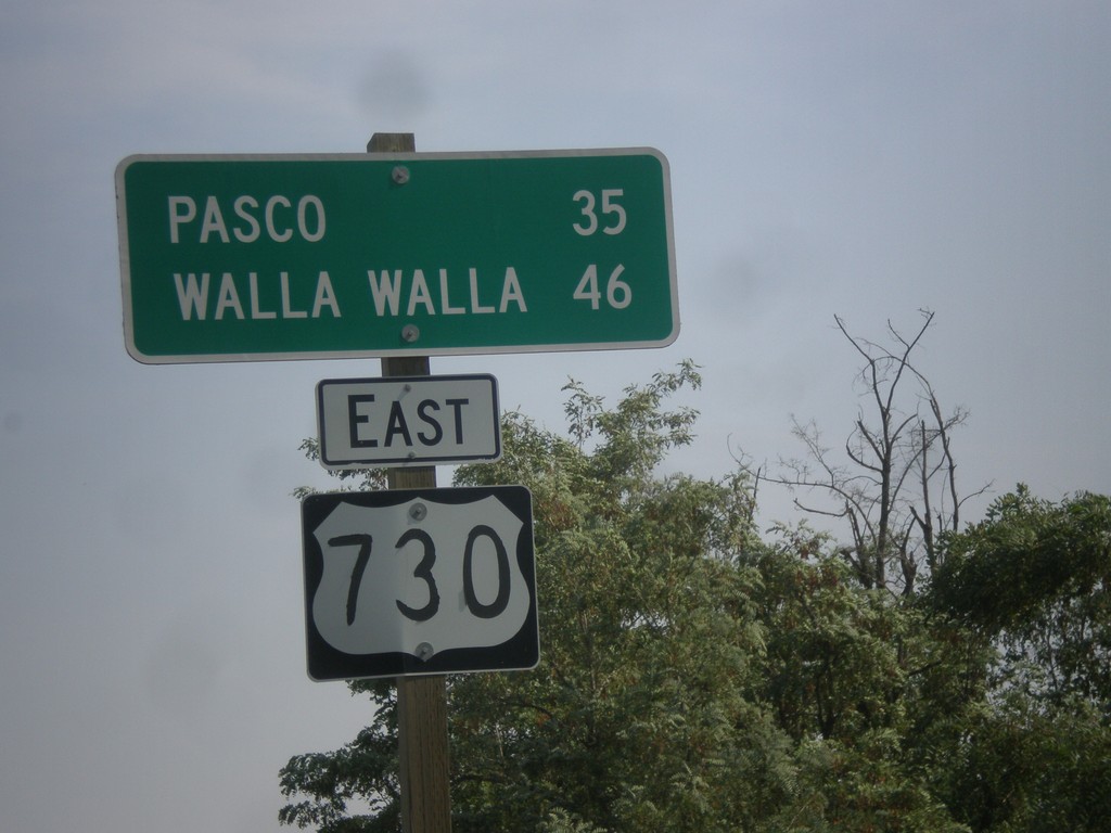 US-730 East - Distance Marker