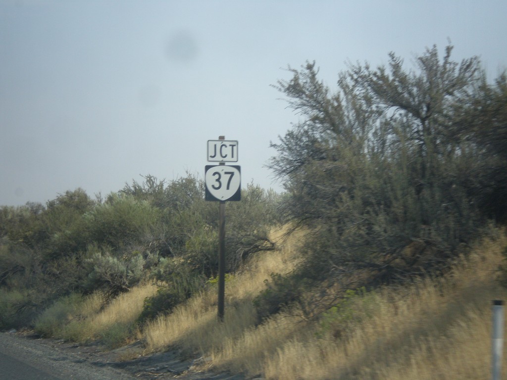 US-730 East Approaching OR-37