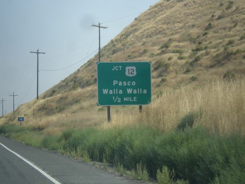 US-730 East Approaching US-12