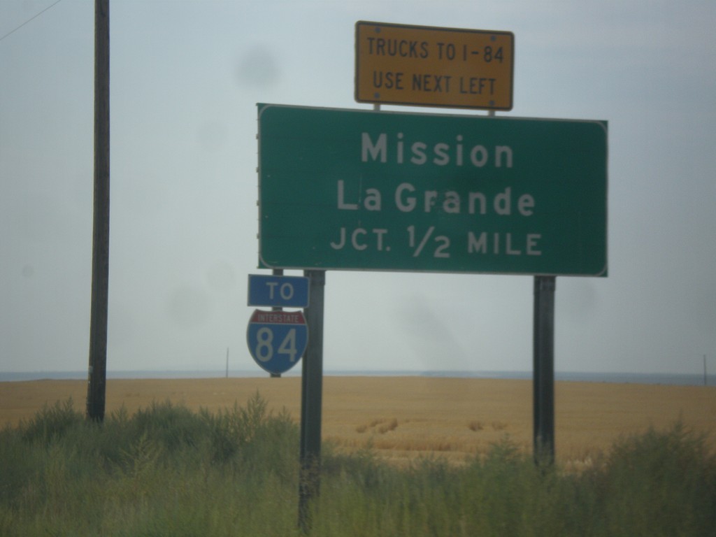 OR-11 South Approaching OR-331