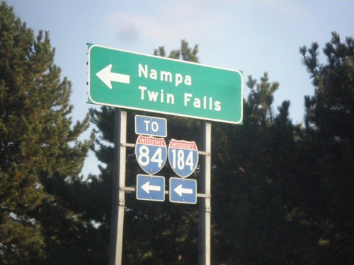 Curtis Road North at I-184 West (Exit 2) Onramp