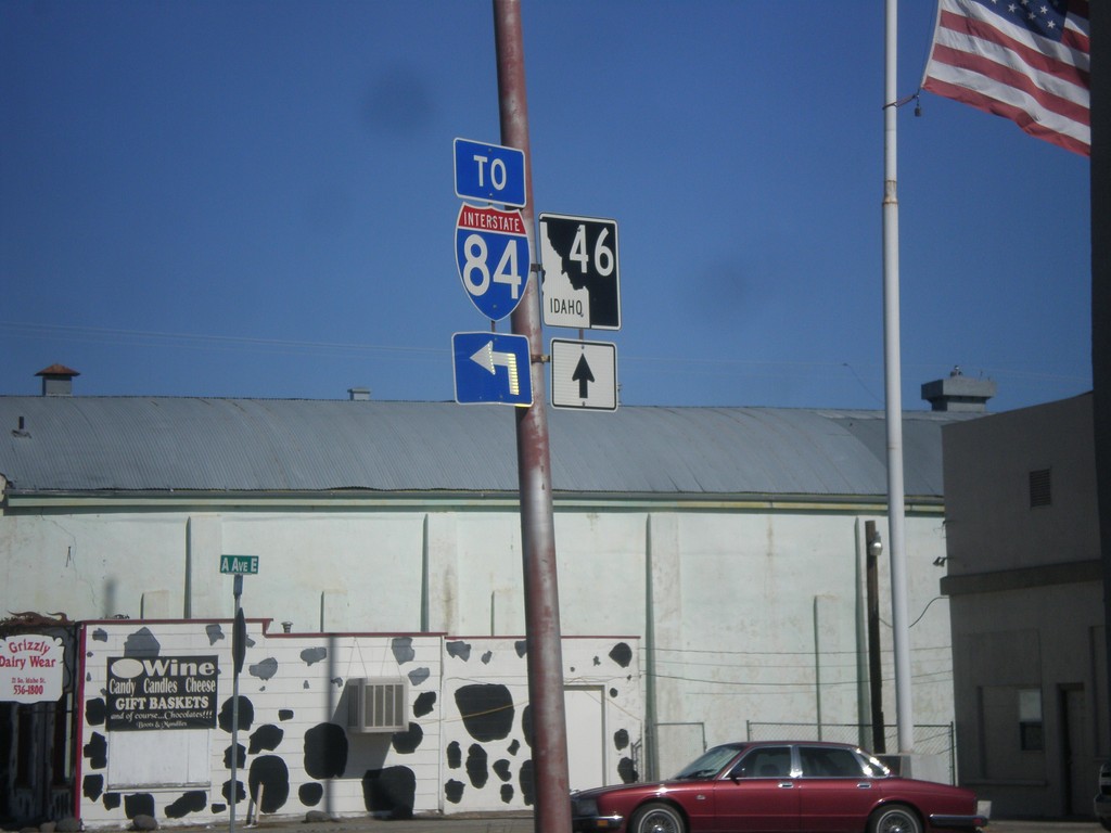 ID-46 North (Idaho St.) at Main St.