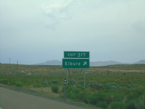 I-80 West - Exit 317