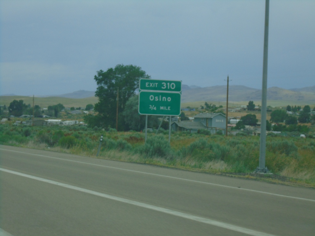 I-80 West - Exit 310