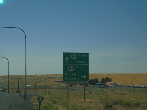 WA-26 West at US-395