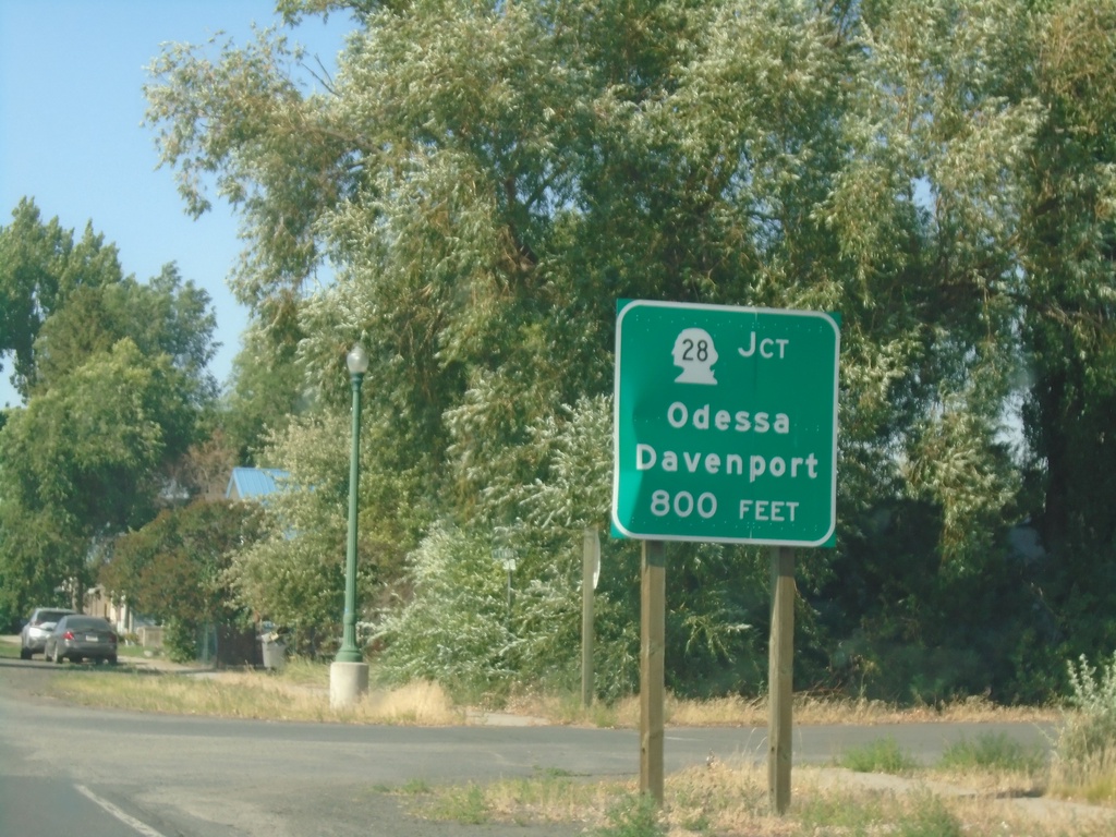 WA-23 North Approaching WA-28