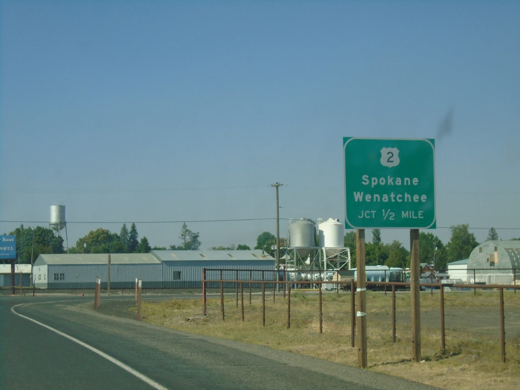 WA-28 East Approaching US-2