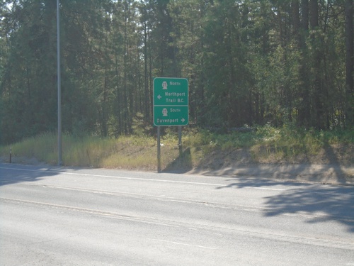 US-395 South at WA-25