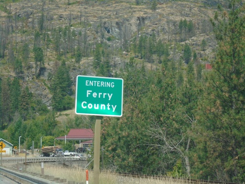 US-395 North/WA-20 West - Ferry County