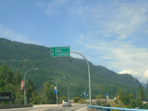 Robson Road at Columbia Ave - Castlegar