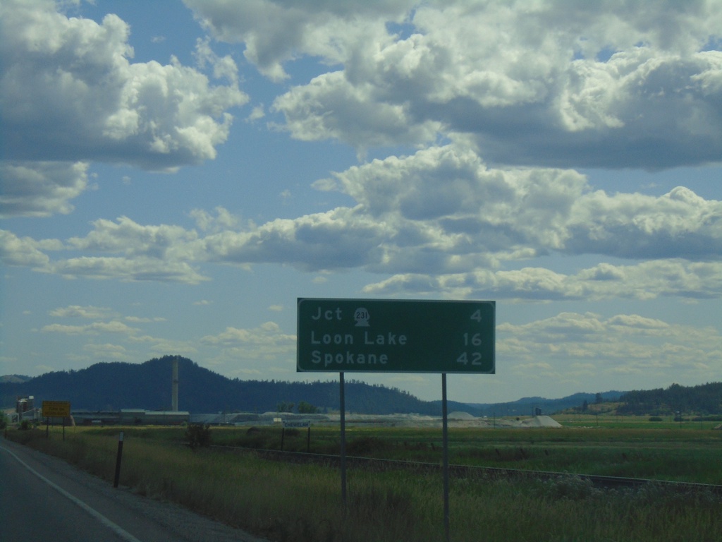 US-395 South - Distance Marker