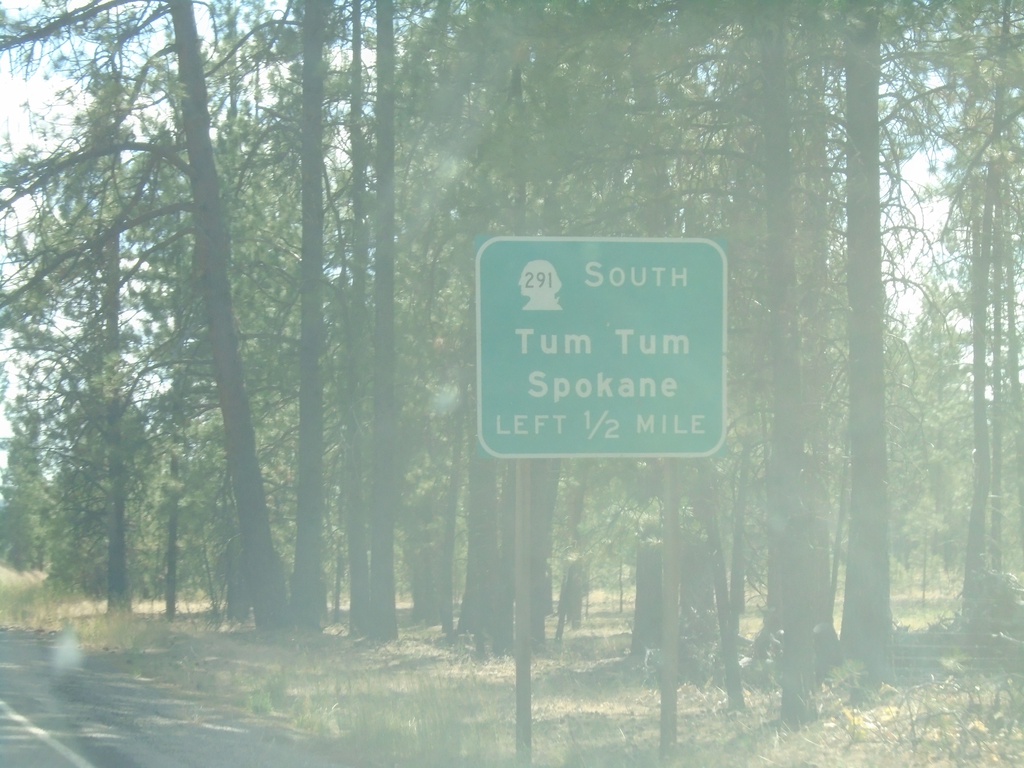 WA-231 South Approaching WA-291