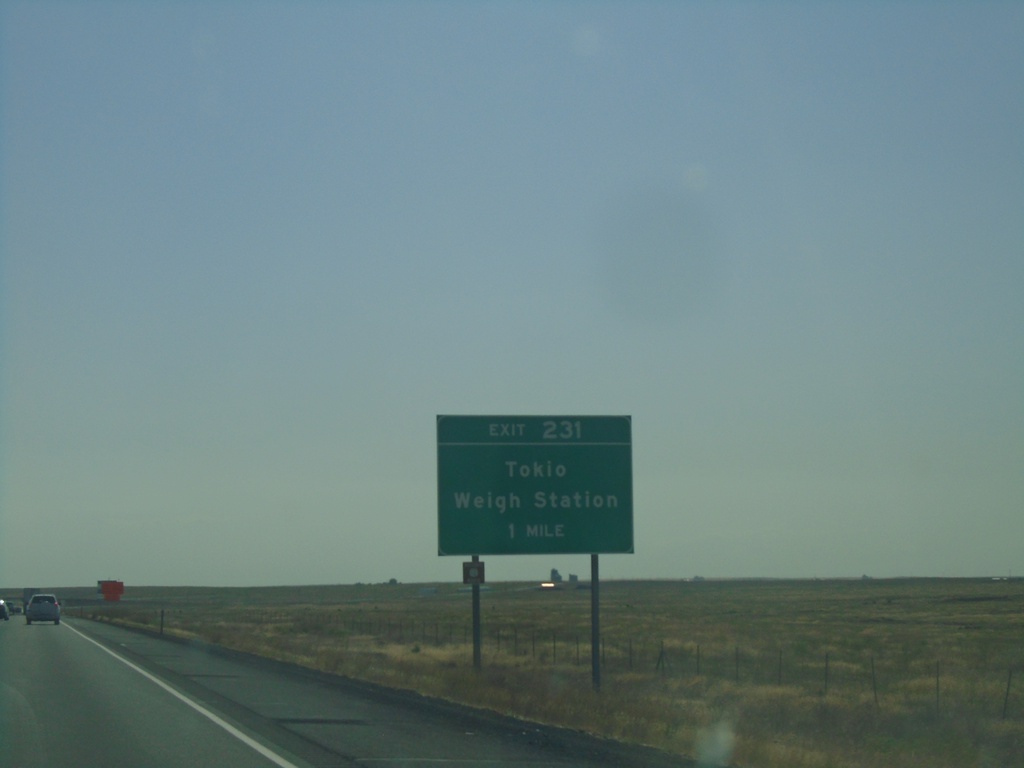 I-90 West - Exit 231