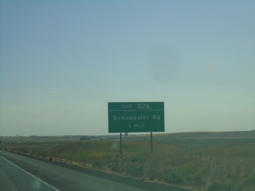 I-90 West - Exit 226