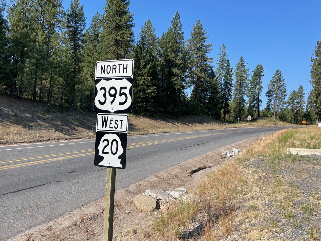 US-395 North/WA-20 West - Kettle Falls