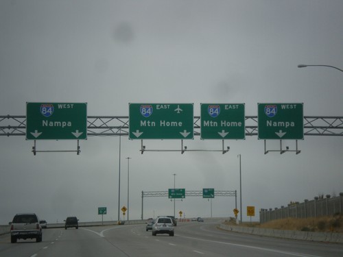 End I-184 at I-84