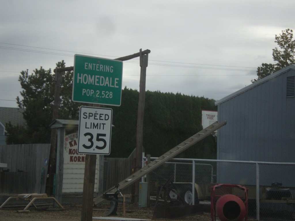 ID-19 East - Entering Homedale