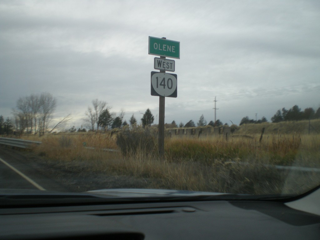 OR-140 West - Olene