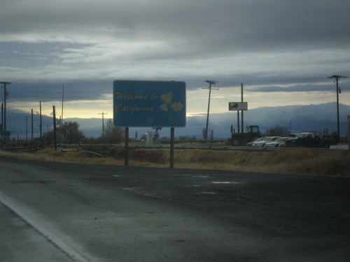 OR-39 South - Welcome To California